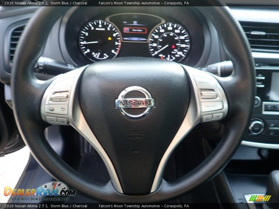 2016 Nissan Altima 2.5 S Storm Blue / Charcoal Photo #21