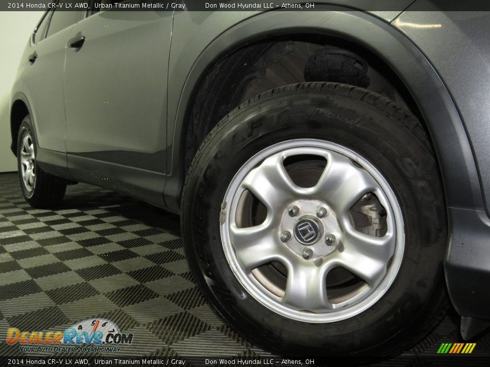 2014 Honda CR-V LX AWD Urban Titanium Metallic / Gray Photo #3