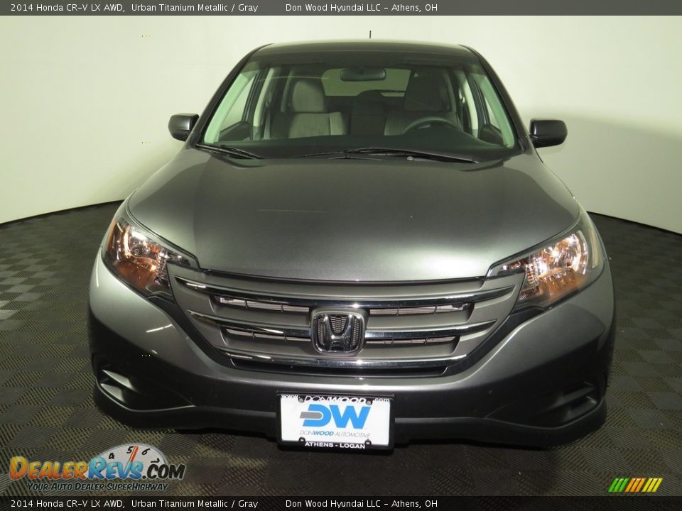 2014 Honda CR-V LX AWD Urban Titanium Metallic / Gray Photo #4