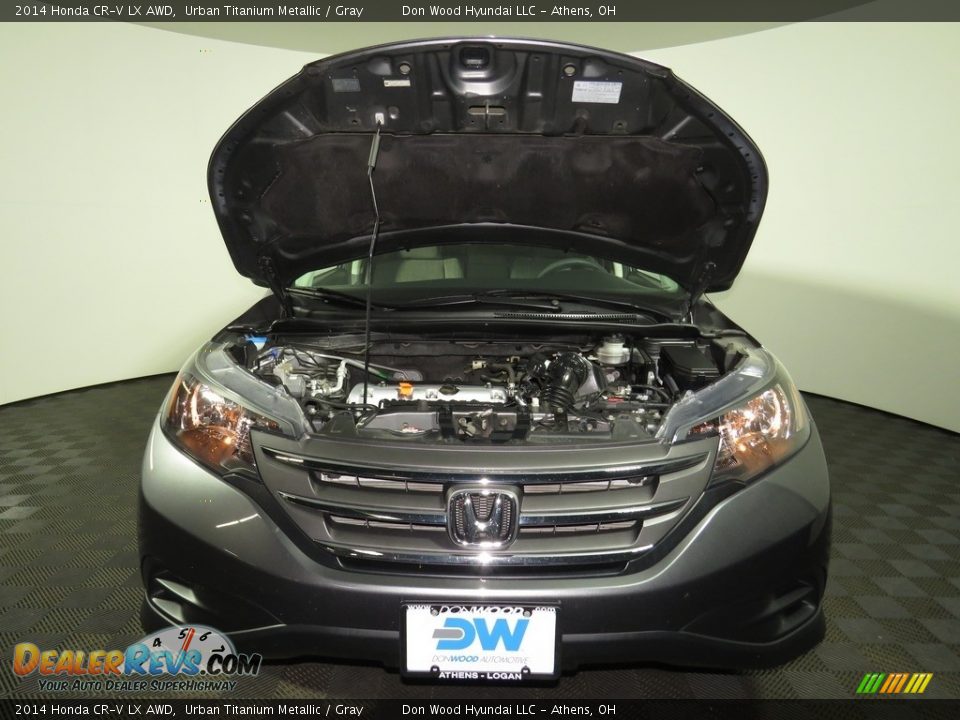2014 Honda CR-V LX AWD Urban Titanium Metallic / Gray Photo #5