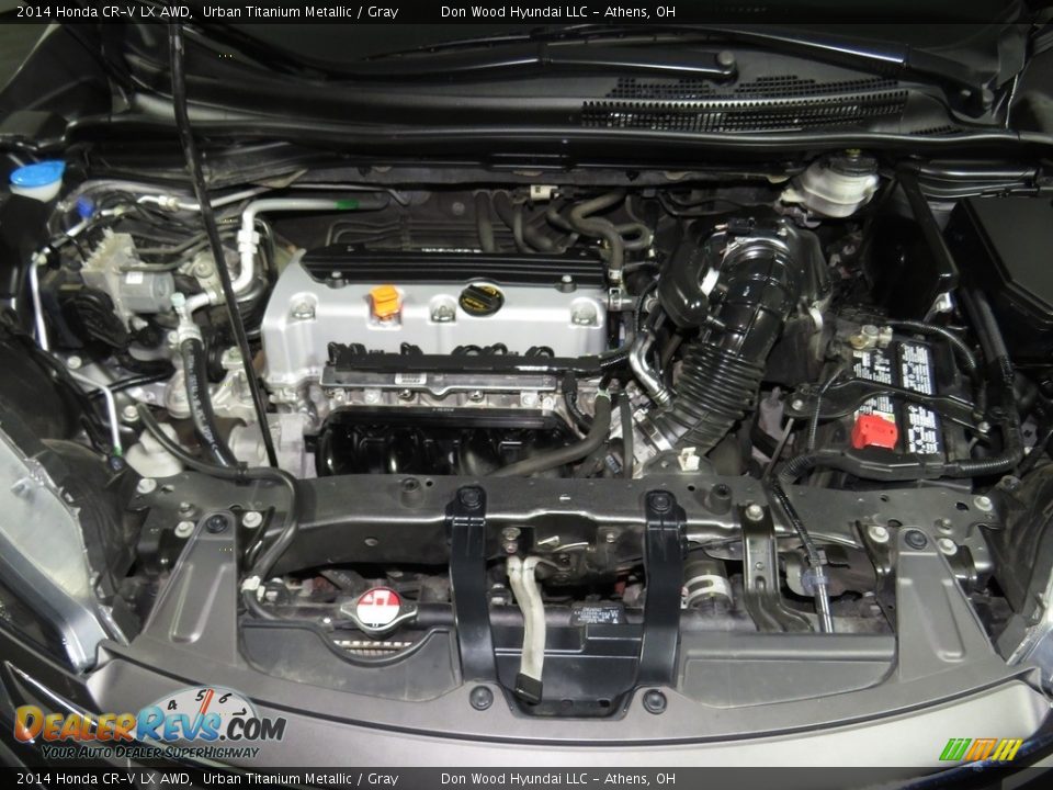 2014 Honda CR-V LX AWD Urban Titanium Metallic / Gray Photo #6