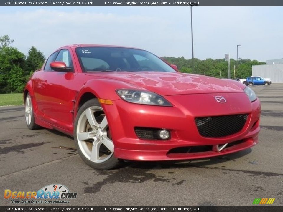 2005 Mazda RX-8 Sport Velocity Red Mica / Black Photo #1