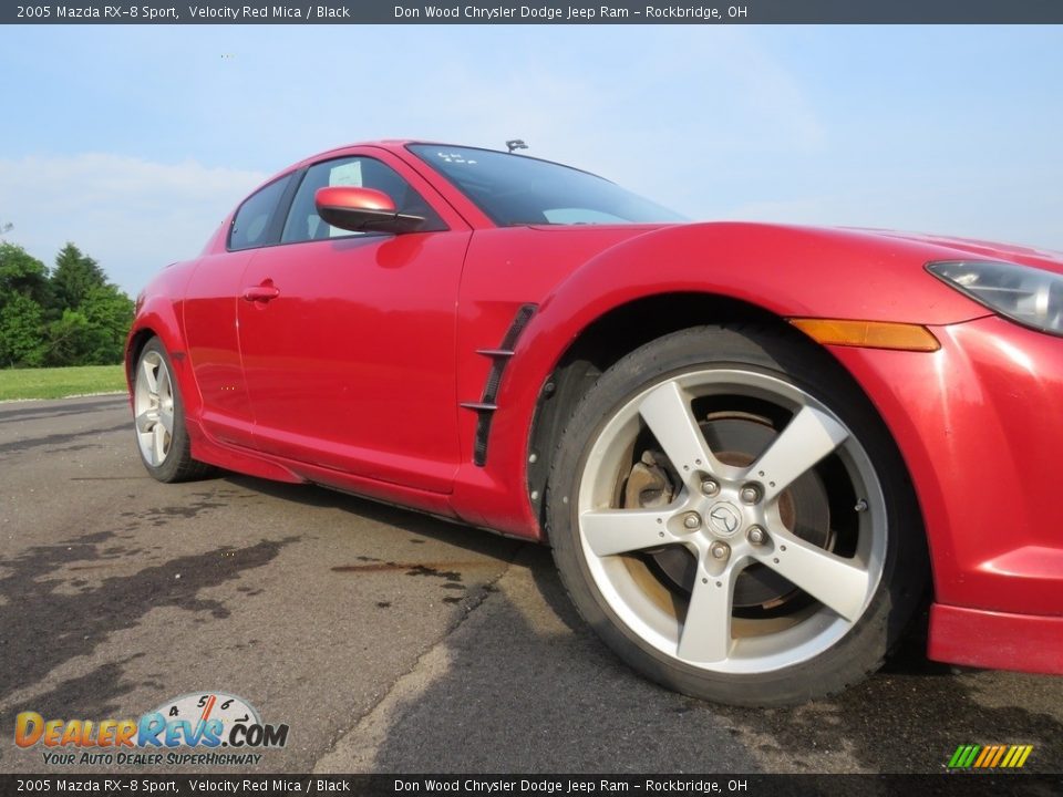 2005 Mazda RX-8 Sport Velocity Red Mica / Black Photo #5