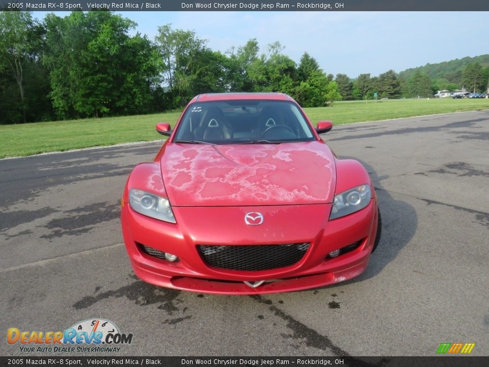 2005 Mazda RX-8 Sport Velocity Red Mica / Black Photo #6
