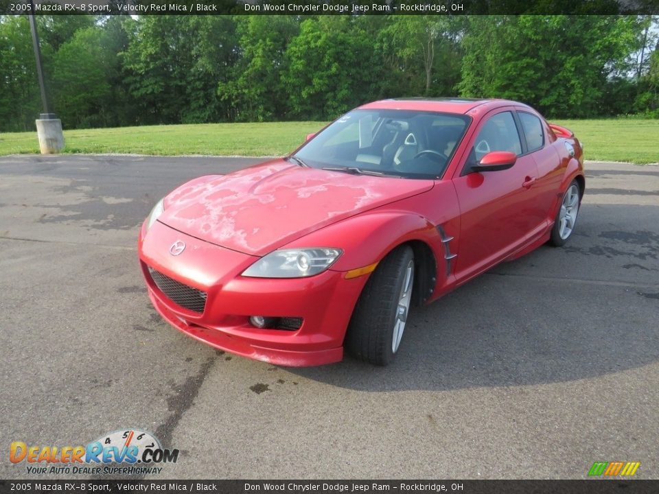 2005 Mazda RX-8 Sport Velocity Red Mica / Black Photo #7
