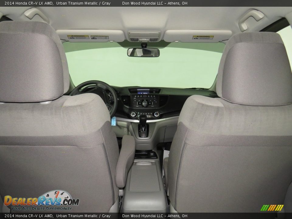 2014 Honda CR-V LX AWD Urban Titanium Metallic / Gray Photo #14
