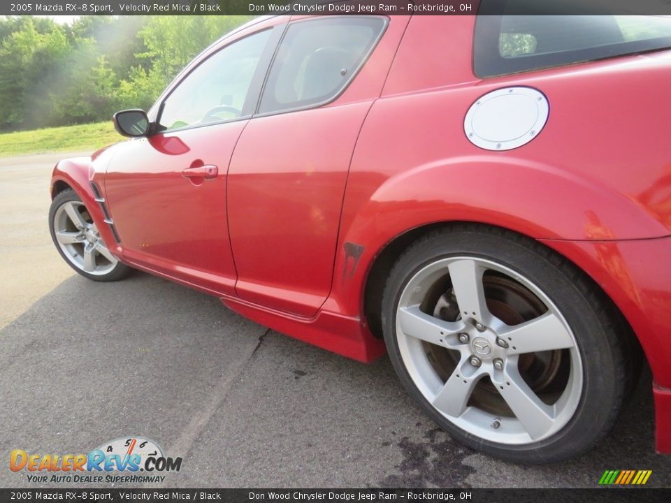 2005 Mazda RX-8 Sport Velocity Red Mica / Black Photo #9