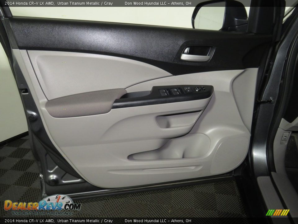 2014 Honda CR-V LX AWD Urban Titanium Metallic / Gray Photo #17