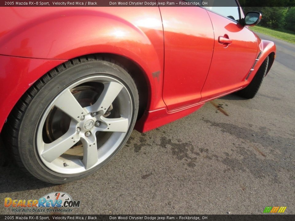 2005 Mazda RX-8 Sport Velocity Red Mica / Black Photo #13