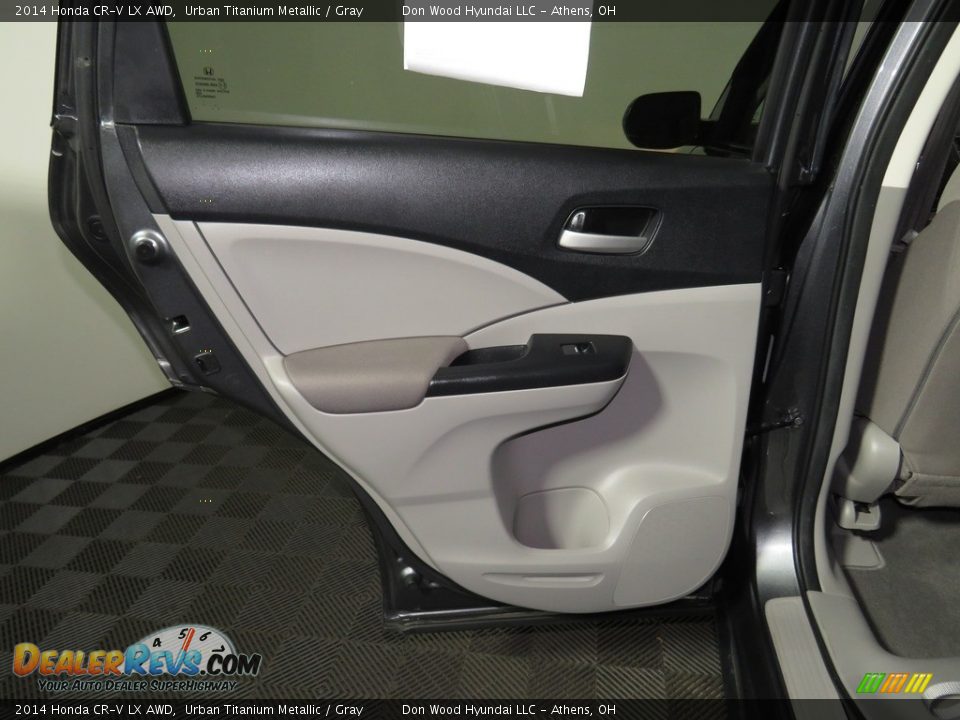 2014 Honda CR-V LX AWD Urban Titanium Metallic / Gray Photo #21