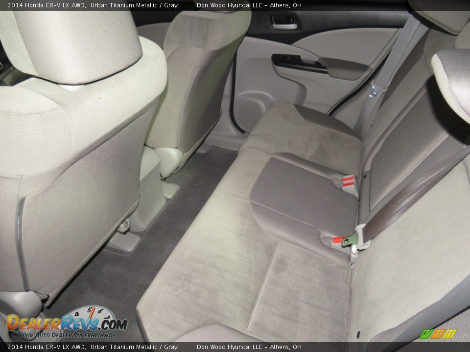 2014 Honda CR-V LX AWD Urban Titanium Metallic / Gray Photo #22