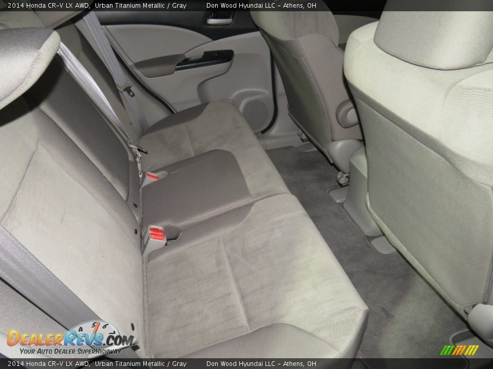 2014 Honda CR-V LX AWD Urban Titanium Metallic / Gray Photo #24