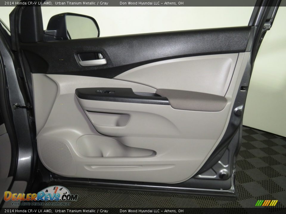 2014 Honda CR-V LX AWD Urban Titanium Metallic / Gray Photo #25