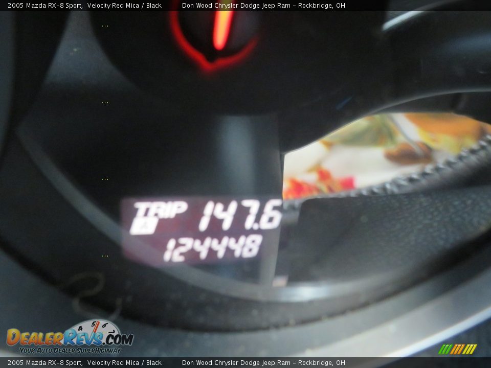 2005 Mazda RX-8 Sport Velocity Red Mica / Black Photo #20
