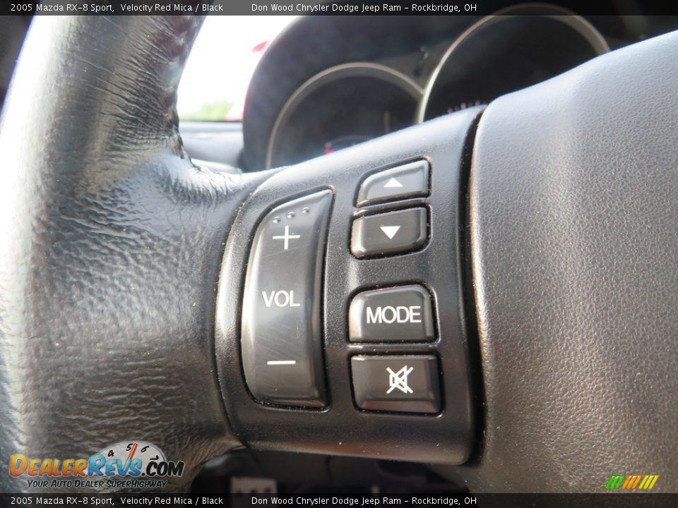 2005 Mazda RX-8 Sport Velocity Red Mica / Black Photo #22