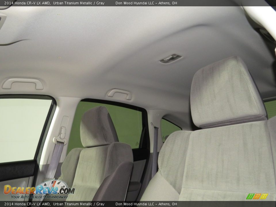 2014 Honda CR-V LX AWD Urban Titanium Metallic / Gray Photo #32