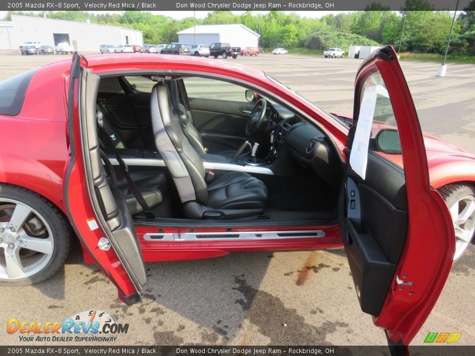 2005 Mazda RX-8 Sport Velocity Red Mica / Black Photo #30