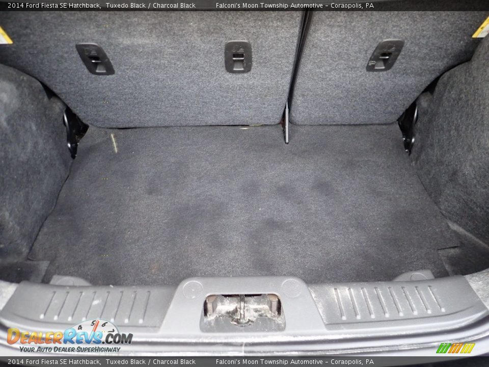 2014 Ford Fiesta SE Hatchback Tuxedo Black / Charcoal Black Photo #4