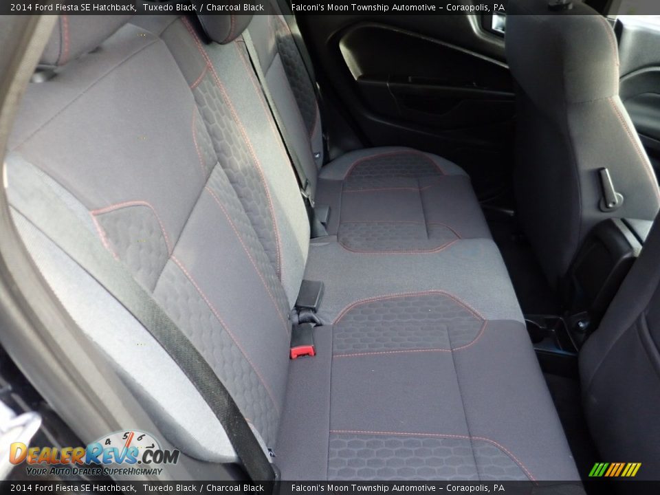 2014 Ford Fiesta SE Hatchback Tuxedo Black / Charcoal Black Photo #14