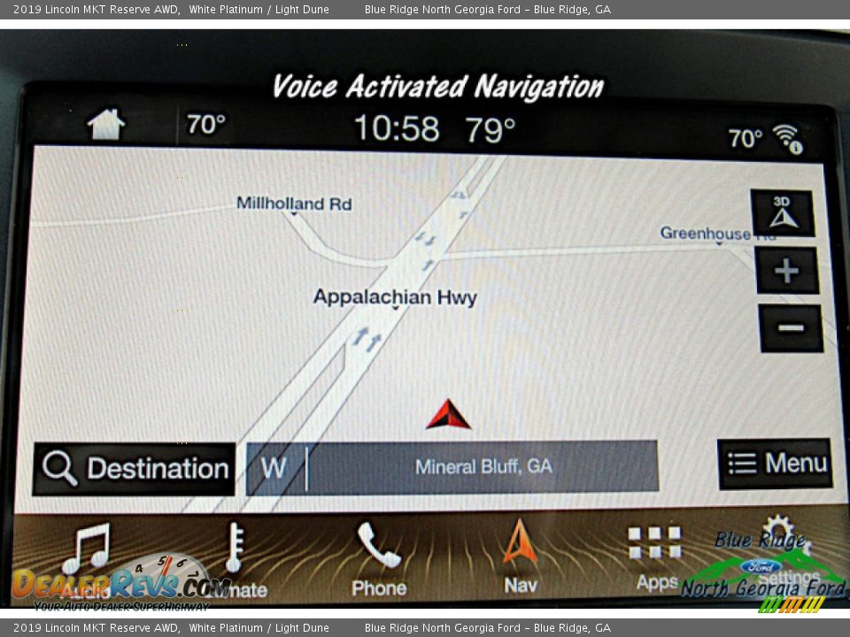 2019 Lincoln MKT Reserve AWD White Platinum / Light Dune Photo #22