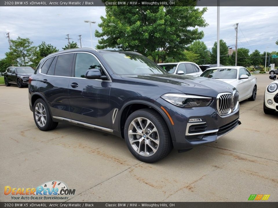 2020 BMW X5 xDrive40i Arctic Grey Metallic / Black Photo #1