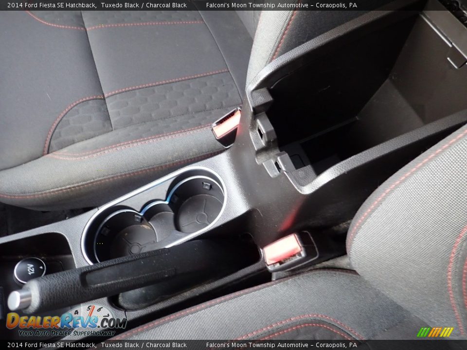 2014 Ford Fiesta SE Hatchback Tuxedo Black / Charcoal Black Photo #21