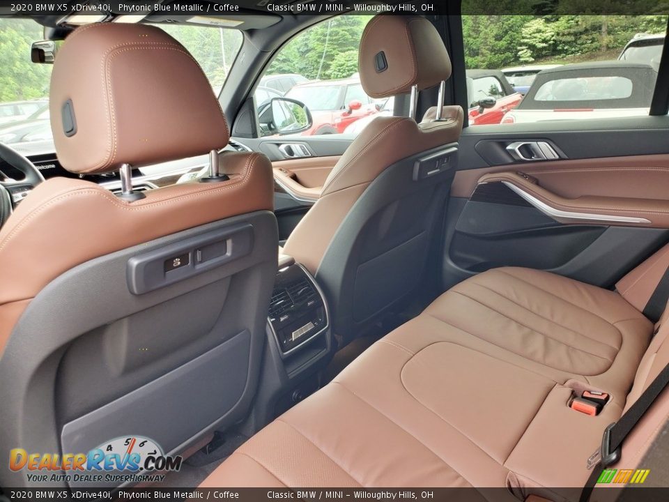 2020 BMW X5 xDrive40i Phytonic Blue Metallic / Coffee Photo #4