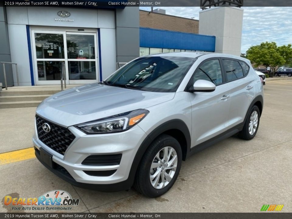 2019 Hyundai Tucson SE AWD Molten Silver / Gray Photo #1