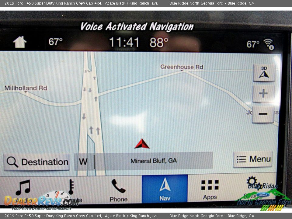 2019 Ford F450 Super Duty King Ranch Crew Cab 4x4 Agate Black / King Ranch Java Photo #20