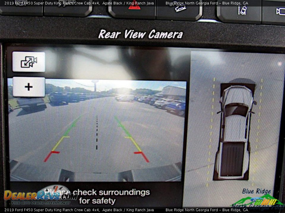 2019 Ford F450 Super Duty King Ranch Crew Cab 4x4 Agate Black / King Ranch Java Photo #21