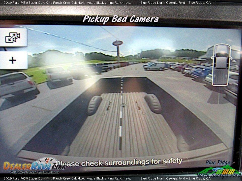 2019 Ford F450 Super Duty King Ranch Crew Cab 4x4 Agate Black / King Ranch Java Photo #22