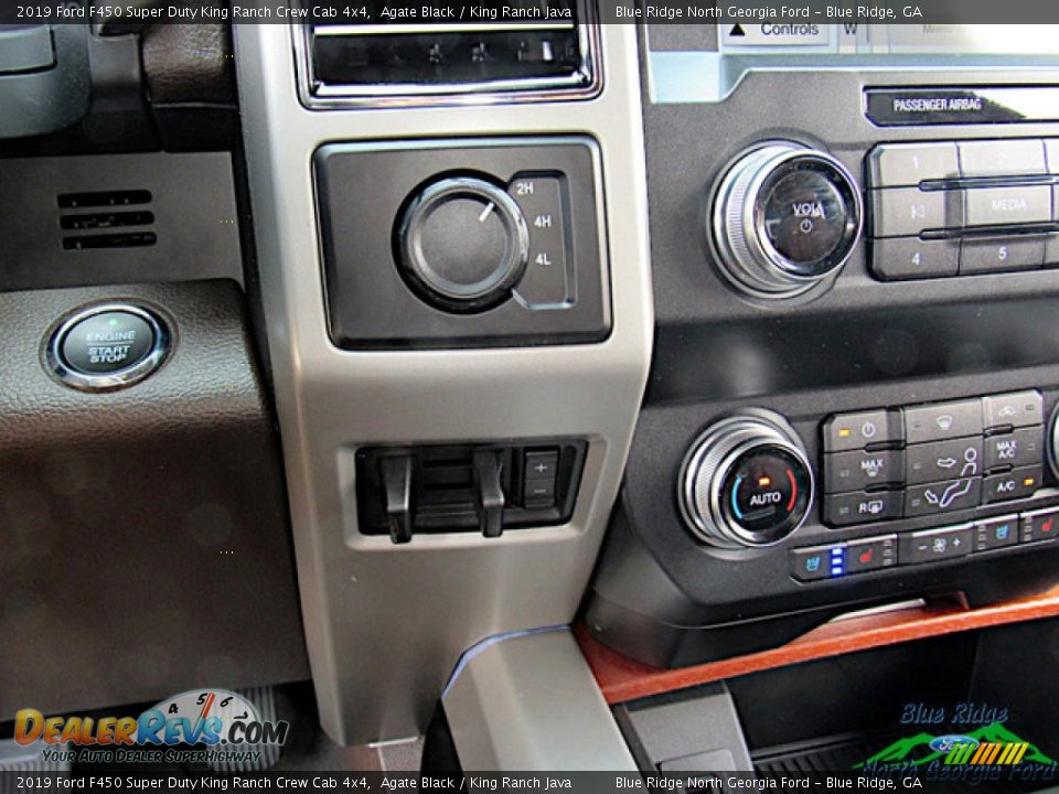2019 Ford F450 Super Duty King Ranch Crew Cab 4x4 Agate Black / King Ranch Java Photo #25
