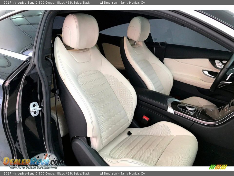 Front Seat of 2017 Mercedes-Benz C 300 Coupe Photo #6