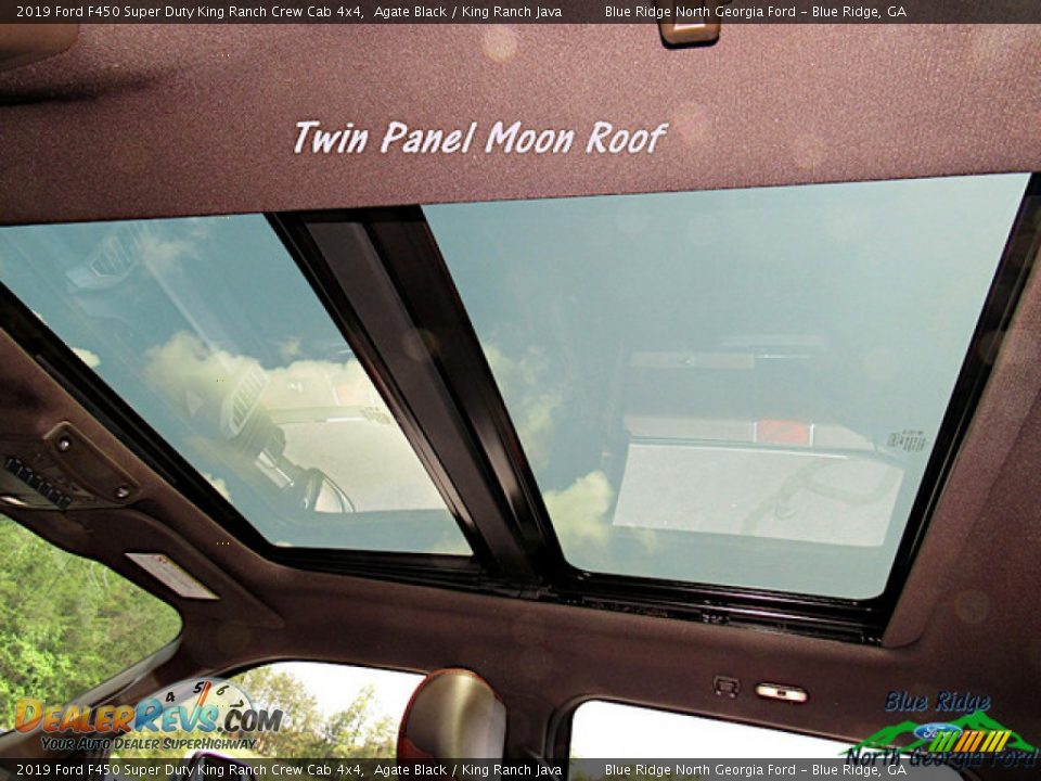 2019 Ford F450 Super Duty King Ranch Crew Cab 4x4 Agate Black / King Ranch Java Photo #28