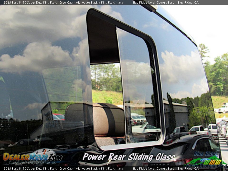 2019 Ford F450 Super Duty King Ranch Crew Cab 4x4 Agate Black / King Ranch Java Photo #29