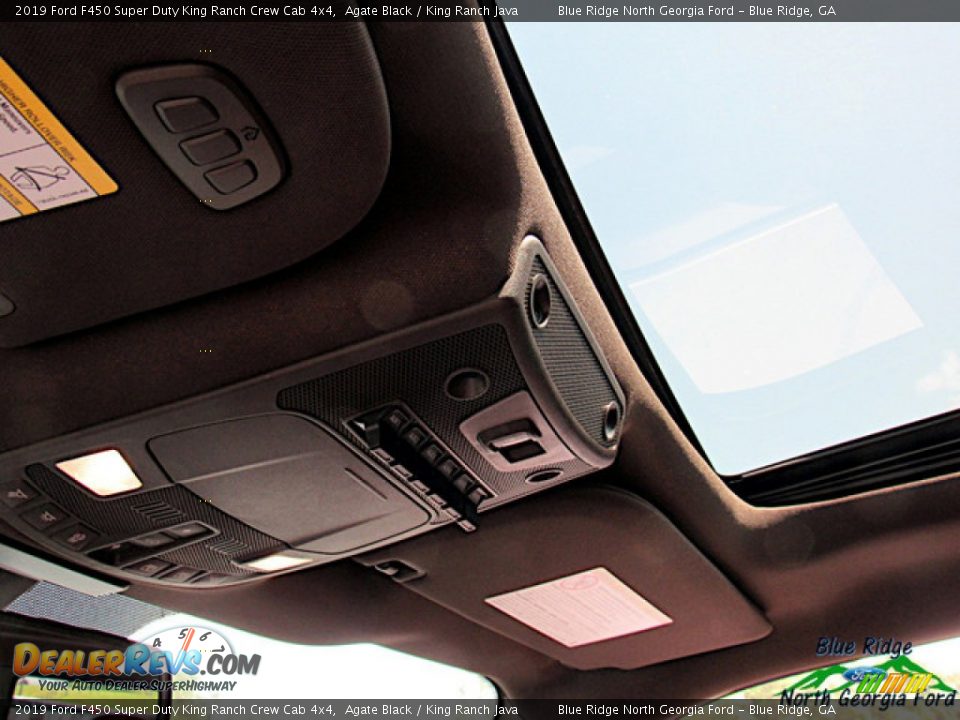 2019 Ford F450 Super Duty King Ranch Crew Cab 4x4 Agate Black / King Ranch Java Photo #30