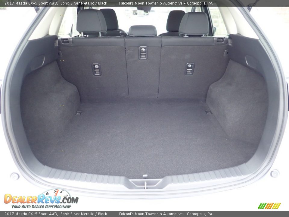 2017 Mazda CX-5 Sport AWD Sonic Silver Metallic / Black Photo #5