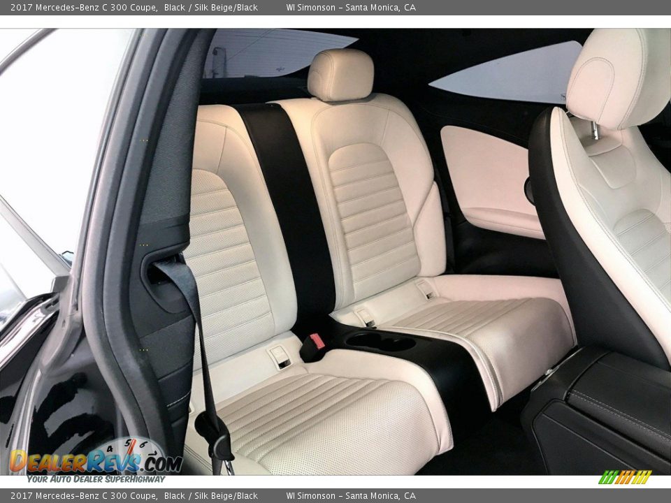 Rear Seat of 2017 Mercedes-Benz C 300 Coupe Photo #13
