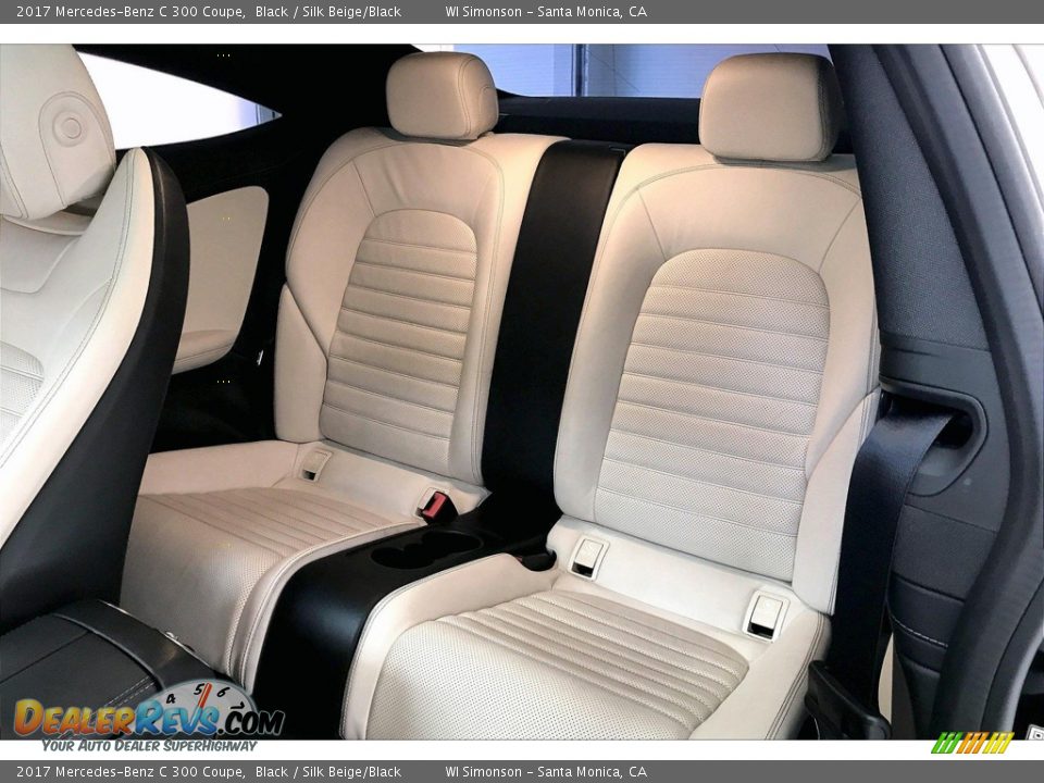 Rear Seat of 2017 Mercedes-Benz C 300 Coupe Photo #15
