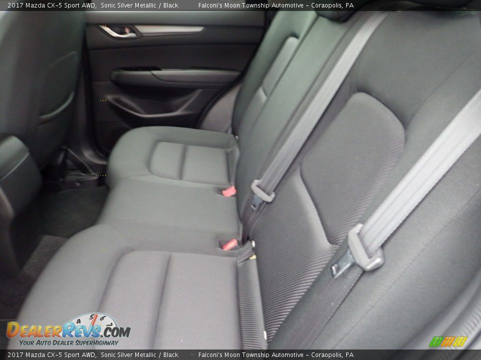 2017 Mazda CX-5 Sport AWD Sonic Silver Metallic / Black Photo #16