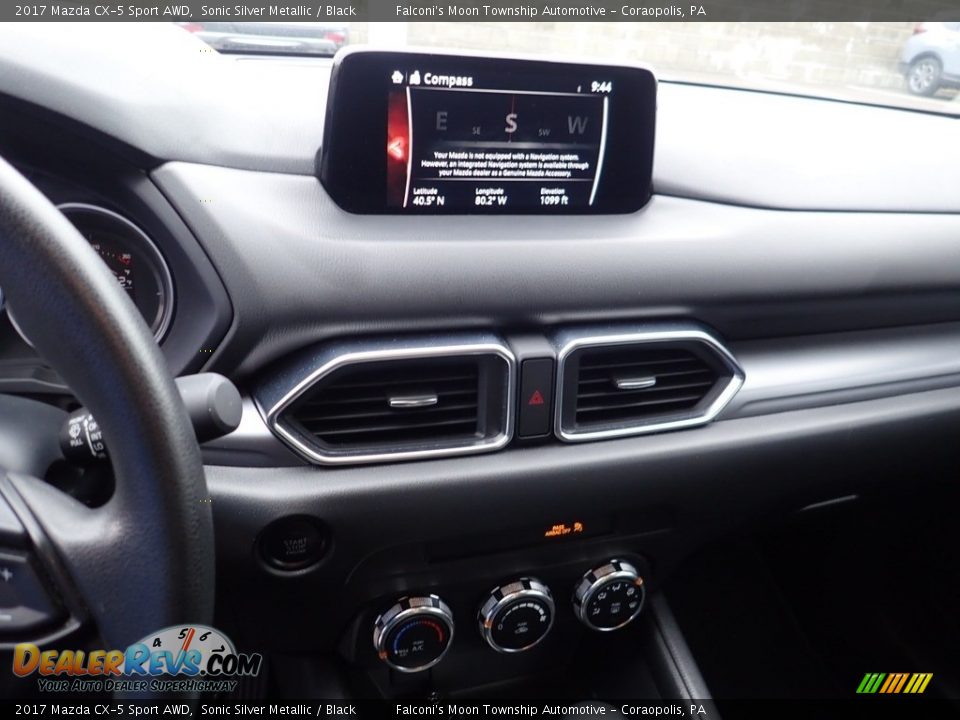 2017 Mazda CX-5 Sport AWD Sonic Silver Metallic / Black Photo #22