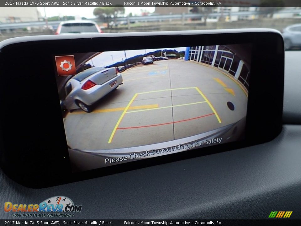 2017 Mazda CX-5 Sport AWD Sonic Silver Metallic / Black Photo #25