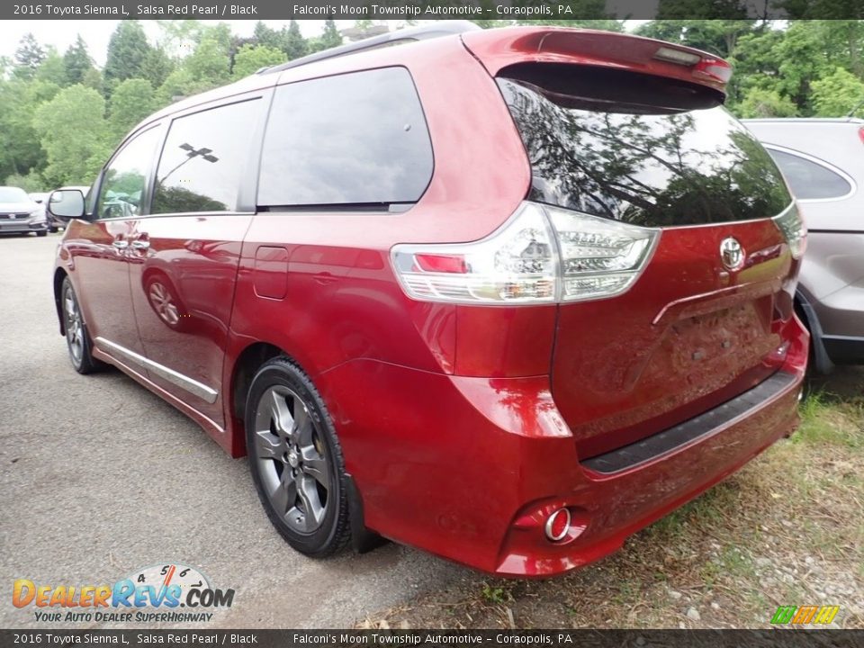 Salsa Red Pearl 2016 Toyota Sienna L Photo #2