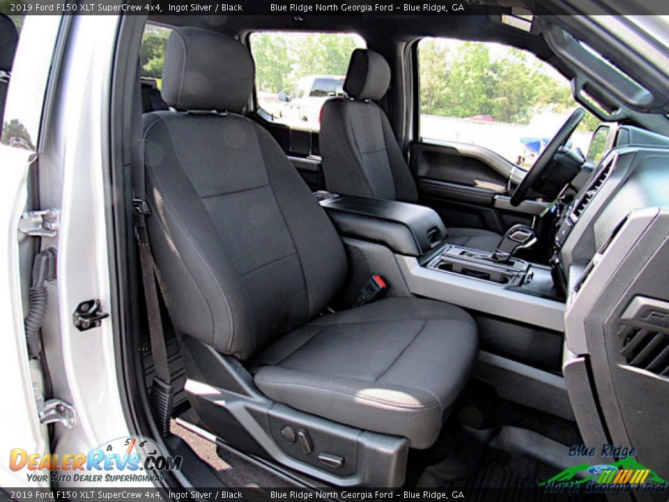 2019 Ford F150 XLT SuperCrew 4x4 Ingot Silver / Black Photo #11