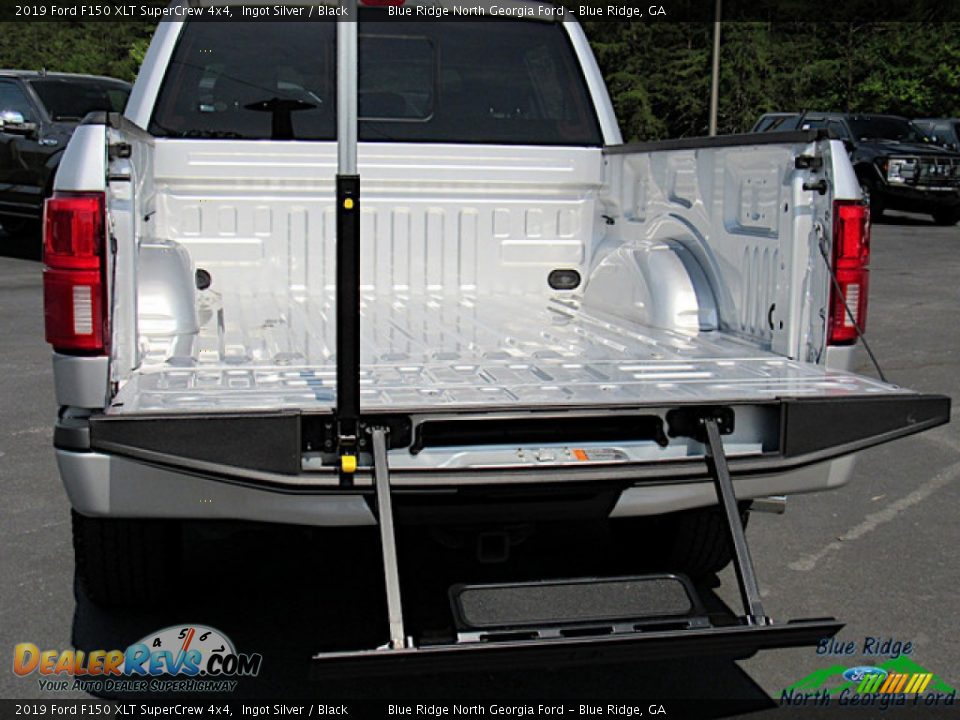 2019 Ford F150 XLT SuperCrew 4x4 Ingot Silver / Black Photo #13