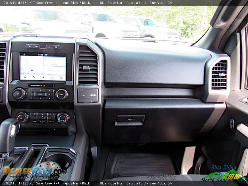 2019 Ford F150 XLT SuperCrew 4x4 Ingot Silver / Black Photo #16
