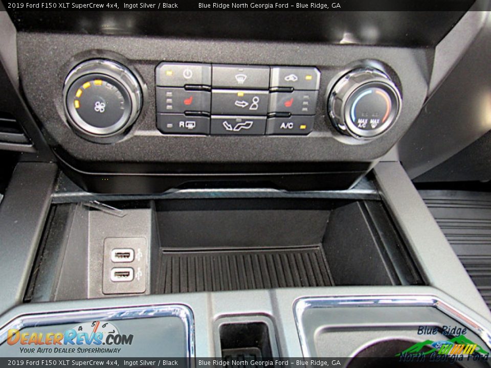 2019 Ford F150 XLT SuperCrew 4x4 Ingot Silver / Black Photo #22