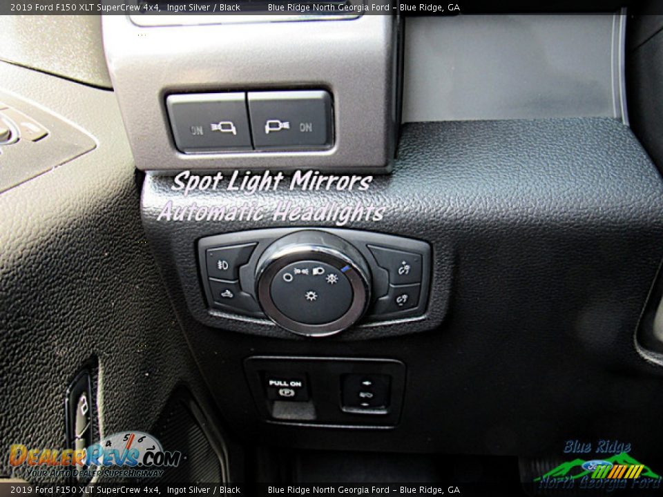 2019 Ford F150 XLT SuperCrew 4x4 Ingot Silver / Black Photo #24