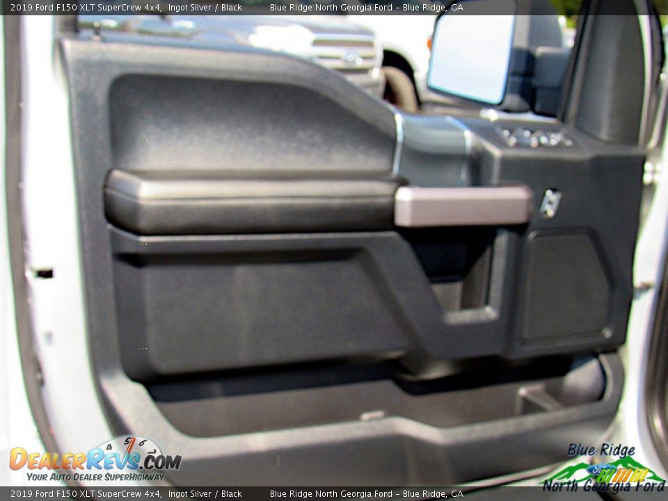 2019 Ford F150 XLT SuperCrew 4x4 Ingot Silver / Black Photo #28