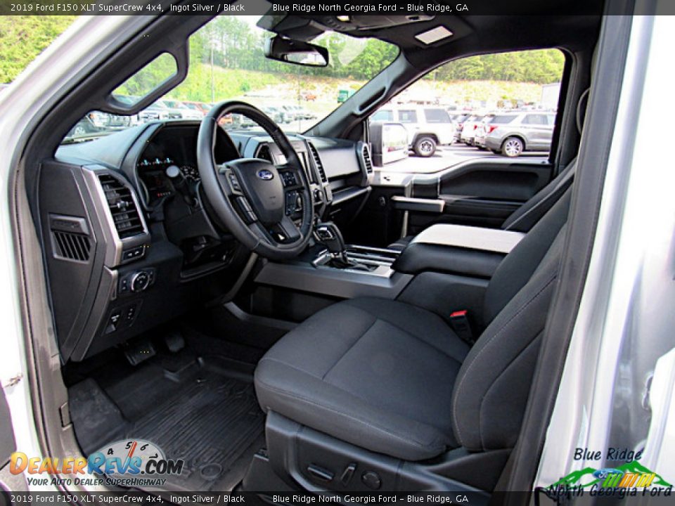 2019 Ford F150 XLT SuperCrew 4x4 Ingot Silver / Black Photo #29